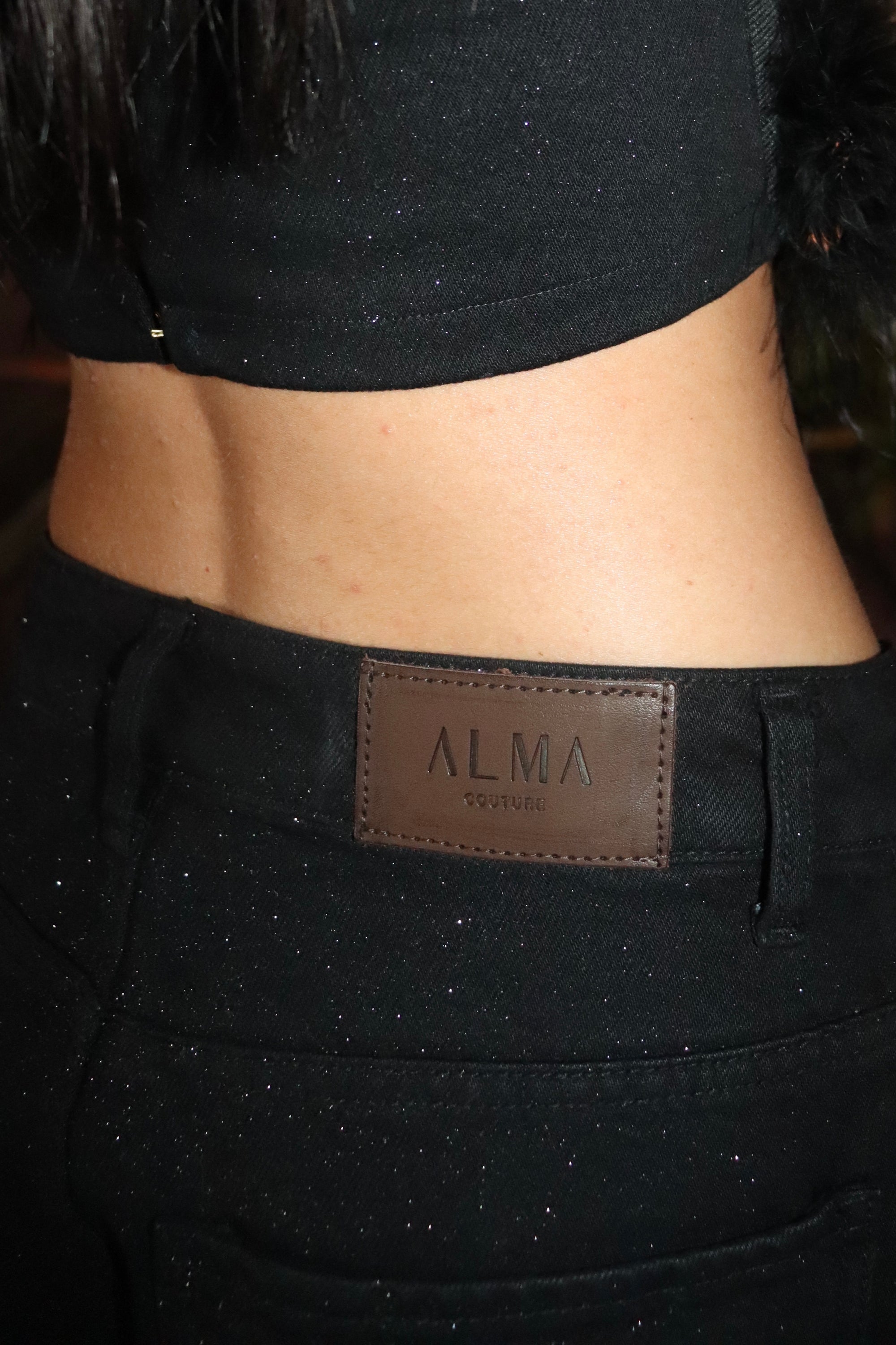 Jeans Lumina nero